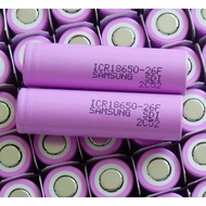 Brand New Imported Suitable for Samsung Charging Treasure 18650 Lithium Battery 2600mAh ICR18650-26F
