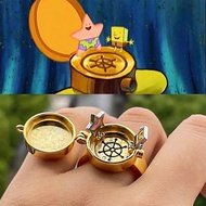 Anime SpongeBob SquarePants Ring Patrick Star BFF Metal Cute Cartoon Ring Fashion Accessories Friend