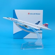 British Airways Concorde  High Quality 16cm Aircraft Model Om Display Stand