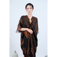 Premium Batik Kaftan Dress Semi Silk Viscose Material - 06