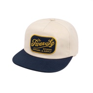 FIVEX 5PANEL Hat/Cap FIVEXSG CREAM/NAVY Cotton 5 Panel Cap