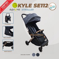 Apruva Kyle Grey Auto Fold Stroller SE112 for Baby