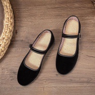 Work Shoes Flat Shoes Women's Etiquette Shoes Old Beijing Cloth Shoes Women's Shoes Single Shoes Hot