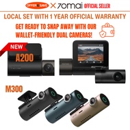 Xiaomi 70mai Smart Dash Cam A200 1S M300 Car Cam Night Vision Car Camera