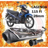 LAGENDA 115 ZR FI fuel injection Ekzos Std Open Racing YAMAHA SRL MONSTAR EPOWER BERANG EJM exhaust muffler exzos murah