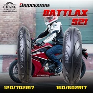 120/70-17 160/60-17  รุ่น BATTLAX S21 ยี่ห้อ BRIDGESTONE As the Picture One