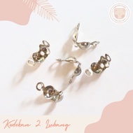 Two-hole bracelet string stopper (10 grams/ 150 pcs)