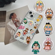 Alice Crybaby Cute Magnetic phone Casing For iphone 17 16Plus 15 And Magnetic Phone Grip