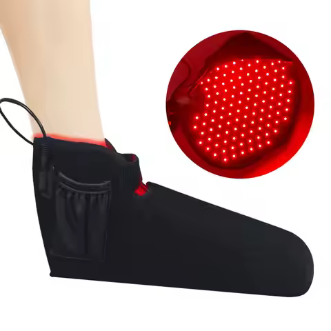 New 159 Pcs LEDs Red&Infrared Light Therapy Pad 660&850 nm with Controller-for Toes Ankle Elbow Knee