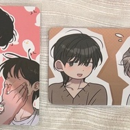 Photocard cafe Card manhwa Lezhin Boomtoon BL