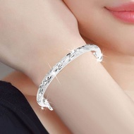 Genuine Silver Plated Bracelet women's 999 Bracelet