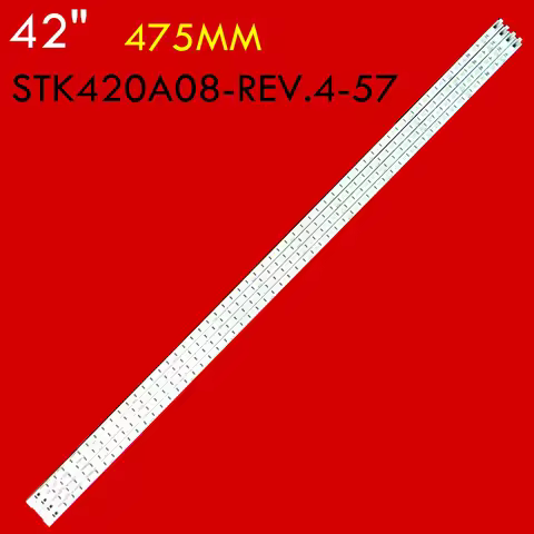 4PCS LED TV Backlight Strip for LED42MS92DC LED42IS97N STK420A08-REV.4-57