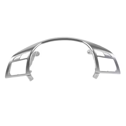 Car Steering Wheel Upper Cover Trim Chrome For Mercedes Benz C E M ML GL GLS G Class W204 W212 W166 