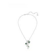 Women's Necklace SHLSQ Dellium Sweater Chain in Bamboo Shape ESEM