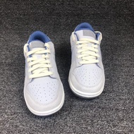 【全新正貨】Nike Dunk Low Bright Side 灰藍翻毛皮板鞋 女款