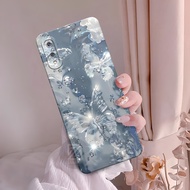 hp Samsung Galaxy A02,M02 Fashion Case Butterfly Softcase Samsung Galaxy A02,M02 Casing Samsung A02,