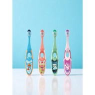 Jordan Step 2 Kids Toothbrush | Ultra-Soft Bristles | 4 Random Colors (3–5 yrs)