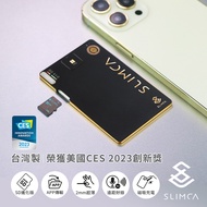 Slimca SD進化版 超薄錄音卡(專屬APP)MIT台灣製-黑耀金