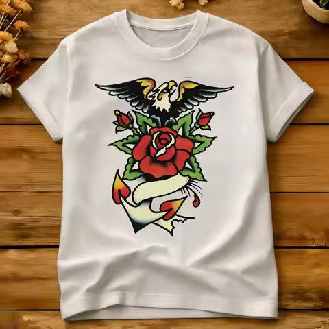 Cotton T Shirt For Couple Beach Ed-Hardys Streetwear T-Shirts Novelty Tees Oversize Cheap Clothing