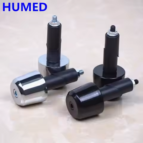 7/8''22 mm Universal Retro Motorcycle Handle Bar Ends Plug Grips Handlebar Caps Slider Motor Bike fo