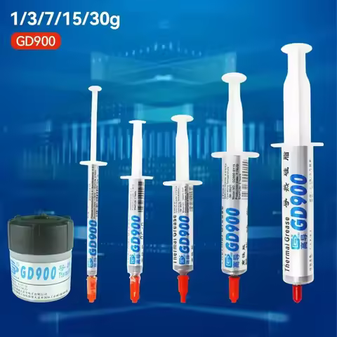 3/7/15/30/150g GD900 Thermal Paste Conductive Heatsink Plaster Thermal Silicone Grease Compund Glue 