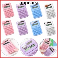 APPEAEA Mini Calculator, Cartoon Portable Math Calculator, Professional 8-Digit Plastic Accounting C