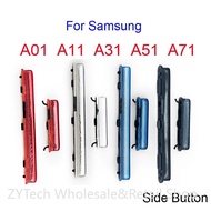 Power Button Out Side Power On Off Volume Button For Samsung Galaxy A01 A11 A31 A51 A71 ZYSP