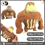 Gorilla Toy Decompression Monkey Relief Stress Gorilla Vent Toys Induksi Tahan Tekanan Berdentum Gor