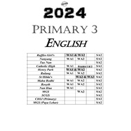2024 Primary 3 Top Schools Papers with Answers & Stapled