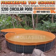 5ft Diameter x 3ft Height Circular Tank for Hito Farming