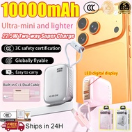 3C Certification✅3c Powerbank 10000mAh Wireless Powerbank USB Charging 22.5W Portable Mini PowerBank