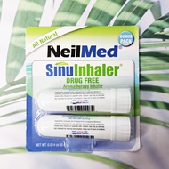 ยา ดม อโรมาเธอราปี กลิ่นหอม หายใจสะดวก SinuInhaler Drug Free Aromatherapy Inhaler 2 Pieces (NeilMed®