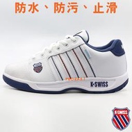 K-SWISS 06781-175 白X藍X紅 Eadall 防水材質運動鞋(男女同款)【有12號】241K
