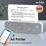 Peripage A4 Portable Printer Document Bluetooth Printer For mobile device android and ios