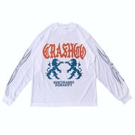 KATUN Crashco longsleeve | White cotton hexane long sleeve