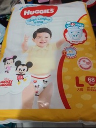 huggies 大碼學習褲 68片