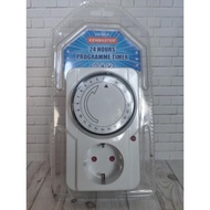 Timer Socket Kenmaster 24-Hour Analog Timer/