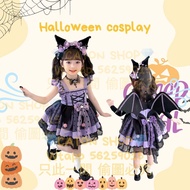 😸現貨😸KUROMI Cosplay衣服裝扮 woody cosplay 兒童KUROMI cosplay 小童KUROMI  cosplay KUROMI Cosplay kid 成人兒童翠絲裙 翠