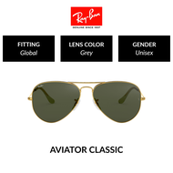 Ray-Ban  AVIATOR LARGE METAL  RB3025 L0205  Unisex Global Fitting   Sunglasses  Size 58mm