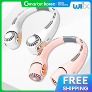 พัดลมแบบคล้องคอ ยี่ห้อ Wix DNF-9955 สีโรสโกลด์