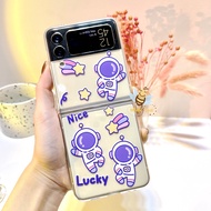 Samsung Galaxy Z Flip 4 / Z Flip4 5G / Z Flip3 5G / Z Flip 3 Transparent camera Protective Case - ZL