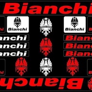 Bianchi-5 Bianchi-5 Bianchi Frame Stickers Mountain Bike Color Change Stickers Road Bike Upgrade Mod