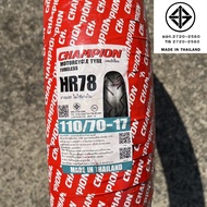 ยางนอก BIGBIKE ขอบ17 ลายสายฟ้า HR78 (ยางเรเดี่ยน ไม่ใช้ยางใน)