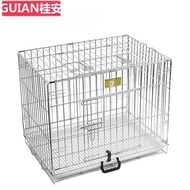 Pet Stainless Steel Dog Cage Foldable Dog Cage Small Medium Dog Cage Chicken Cage Dog Cage Pet Cage 