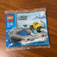 全新 Lego City 30011 橡皮艇
