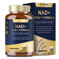 Totaria NAD Supplement For Women Men With Nicotinamide Riboside Resveratrol Quercetin Betaine Boost 