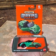 Diecast Matchbox Moving Parts 2024 Porsche 718 Spyder RS