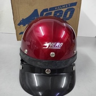 Helmet NERO [CR33] half steng helmet Red Sirim Certified Topi keledar NERO