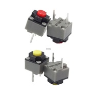 MG 10Pcs Kailhs Silents Button Mouse MicroSwitch 6x6x7 3mm 10 Million Clicks for Quiet Environment