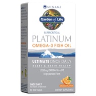 Garden of Life Minami Supercritical Platinum Omega 3 Fish Oil Supplement - Orange, 30 Softgels, Ulti